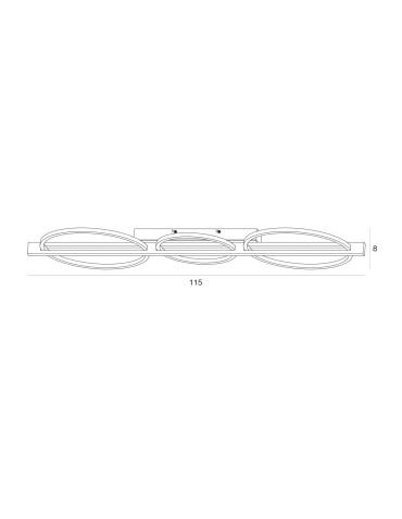 ITALUX Natano Plafon 3xLED 38W 3000K PLF-55362-40W-WO - produkt 2
