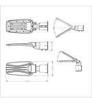 ITALUX Marlo Uliczna IP65 1xLED 30W 4000K FD-73452-30W ITALUX Marlo Uliczna IP65 1xLED 30W 4000K FD-73452-30W