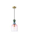 ITALUX Manso Wisząca 1xE14 PND-37462B-MC-GD