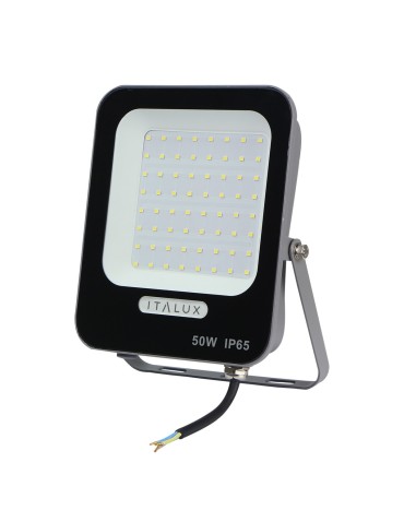 ITALUX Korta Naświetlacz Szary IP65 1xLED 50W Neutralna biel FD-27253-50W