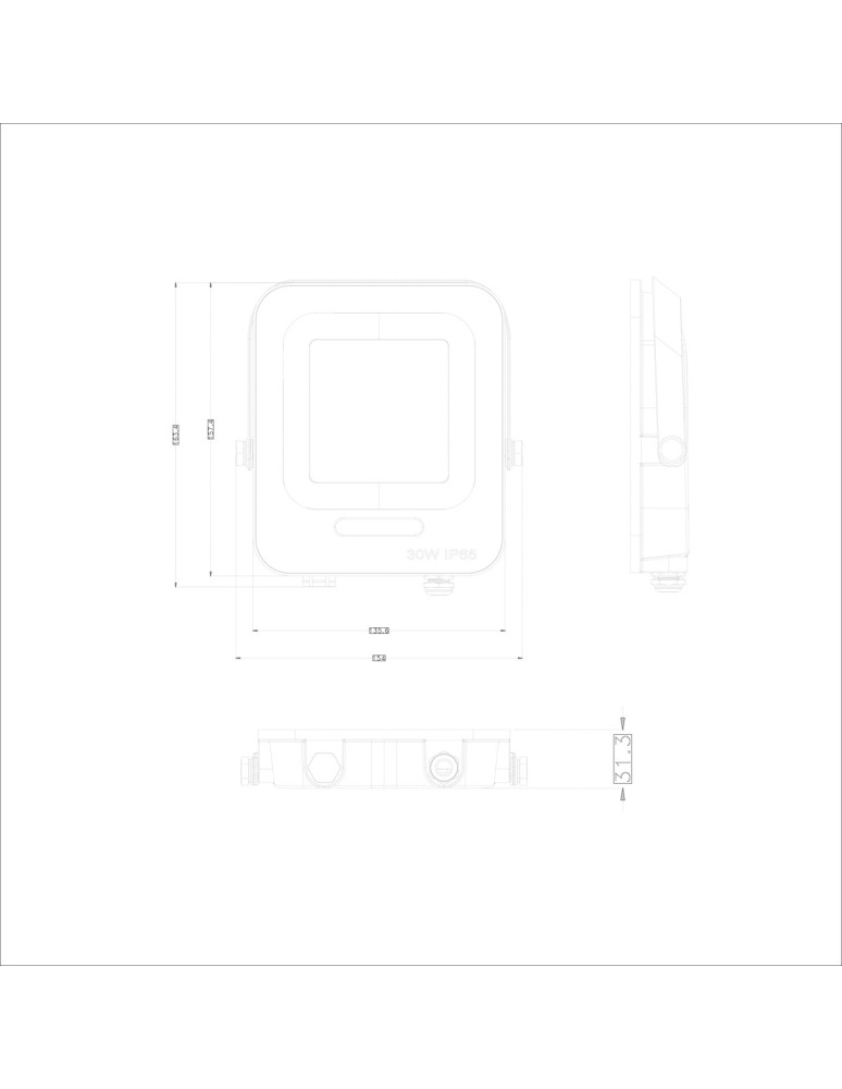 ITALUX Korta Naświetlacz IP65 1xLED 30W 4000K FD-27253-30W ITALUX Korta Naświetlacz IP65 1xLED 30W 4000K FD-27253-30W