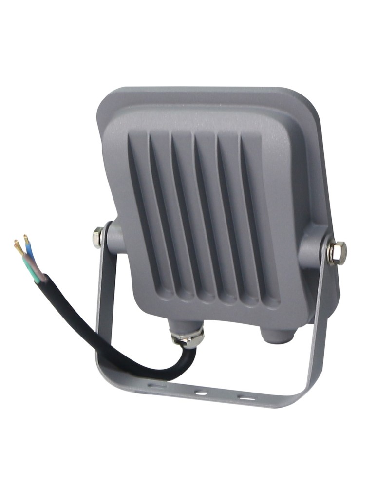 Naświetlacze zewnętrzne / halopaki - ITALUX Korta Naświetlacz Szary IP65 1xLED 20W Neutralna biel FD-27253-20W - product kolory-swiatla.pl 4