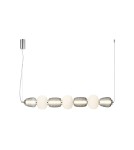 Lampy wiszące designerskie - ITALUX Eris Wisząca Chrom 1xLED 42W PND-98374-42W-CH - product 1