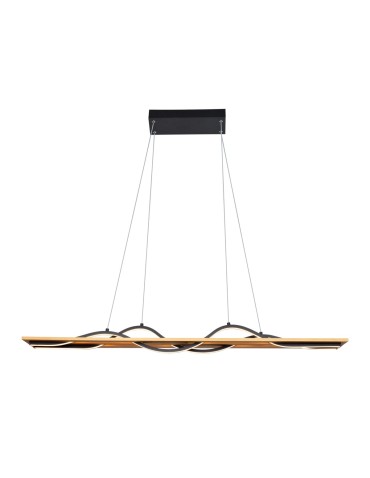 ITALUX Conato Wisząca 2xLED 35W 3000K PND-23848-30W-BK-GD