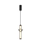 Lampy wiszące designerskie - ITALUX Bruni Wisząca Czarny mat 1xLED 19W PND-27372-1-19W-BK - product 1