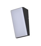 Kinkiety zewnętrzne - Italux Fama 4K Zewnętrzna Ścienna Czarny piaskowany IP65 1xLED 10W 4000K OWL-7061-4K - product 1