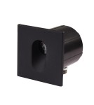 Oprawy do wbudowania w ściane - Italux Rovato 3K Zewnętrzna Wpuszczana Czarny piaskowany IP65 1xLED 3W 3000K ONFL-0224-3K - product 2