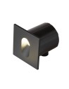 Italux Rovato 3K Zewnętrzna Wpuszczana Czarny piaskowany IP65 1xLED 3W 3000K ONFL-0224-3K