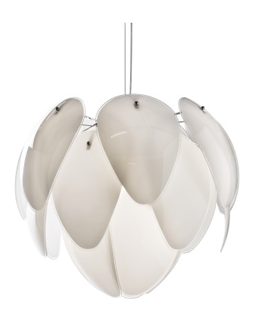 Azzardo ANTIRES WHITE 5xE27 Wisząca Biały AZ0472