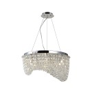 Lampy wiszące glamour - Azzardo CARMEN TOP/PENDANT 6xG9 2w1 Sufitowa lub Wisząca Przeźroczysty AZ1284 - product 1