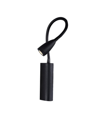 Azzardo VERONICA BLACK 1xLED Ścienna Czarny IP44 AZ1548