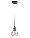 Azzardo CARRON 1 COPPER 1xE27 Wisząca Miedź AZ1659