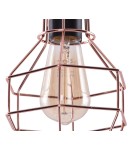 Lampy wiszące - Azzardo CARRON 1 COPPER 1xE27 Wisząca Miedź AZ1659 - produkt 3