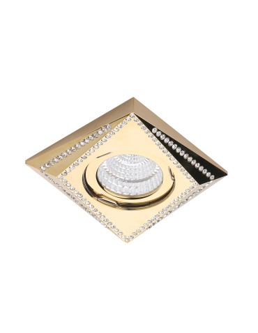Azzardo MIRA GOLD 1xGU10 Wpuszczana Złoty AZ1464