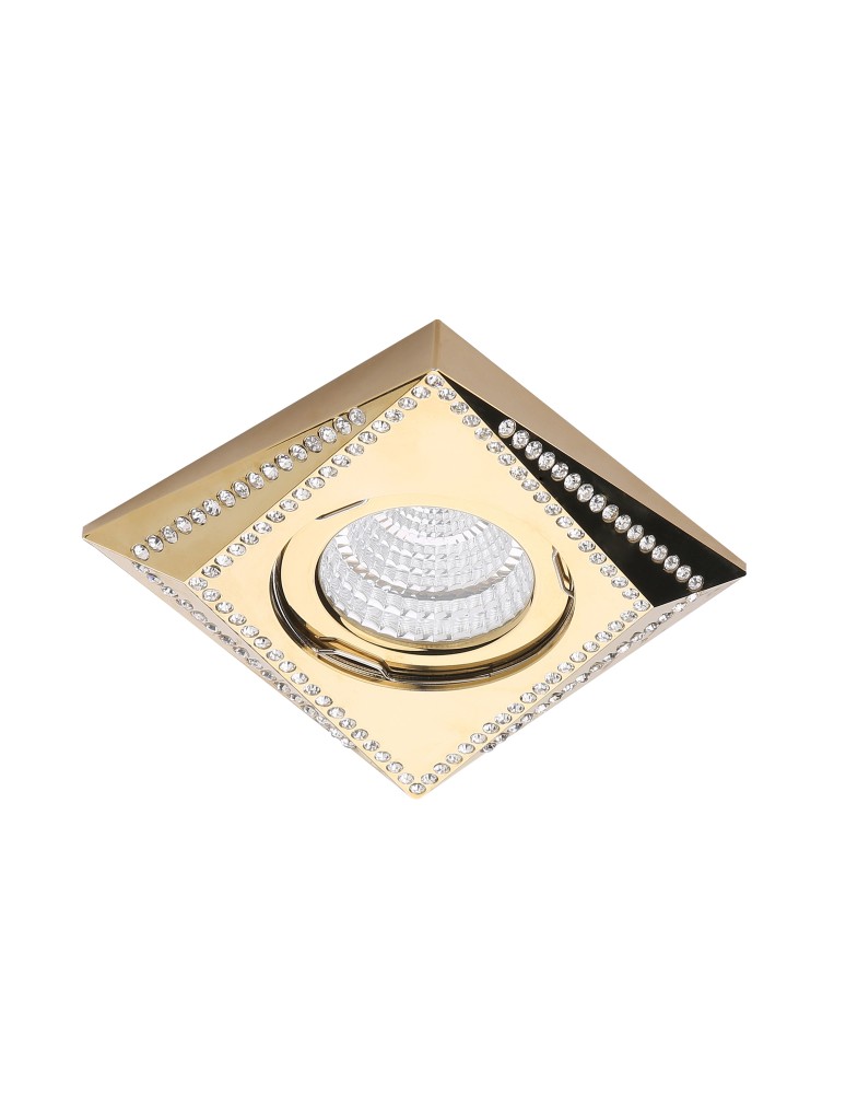 Lampy podtynkowe dekoracyjne - Azzardo MIRA GOLD 1xGU10 Wpuszczana Złoty AZ1464 - produkt kolory-swiatla.pl 1