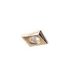 Lampy podtynkowe dekoracyjne - Azzardo MIRA GOLD 1xGU10 Wpuszczana Złoty AZ1464 - product 3