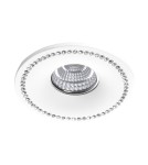 Lampy podtynkowe dekoracyjne - Azzardo SIMON ROUND WHITE 1xGU10 Wpuszczana Biały AZ1473 - product 1