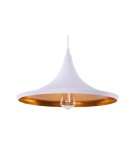 Lampy wiszące - Azzardo CHINK WHITE/GOLD 1xE27 Wisząca Biały/Złoty AZ1342 - produkt 2