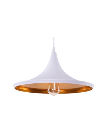 Azzardo CHINK WHITE/GOLD 1xE27 Wisząca Biały/Złoty AZ1342 - produkt 2