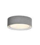 Lampy sufitowe z abażurem - Azzardo MILO GREY 3xE27 Sufitowa Szary AZ2319 - product 1