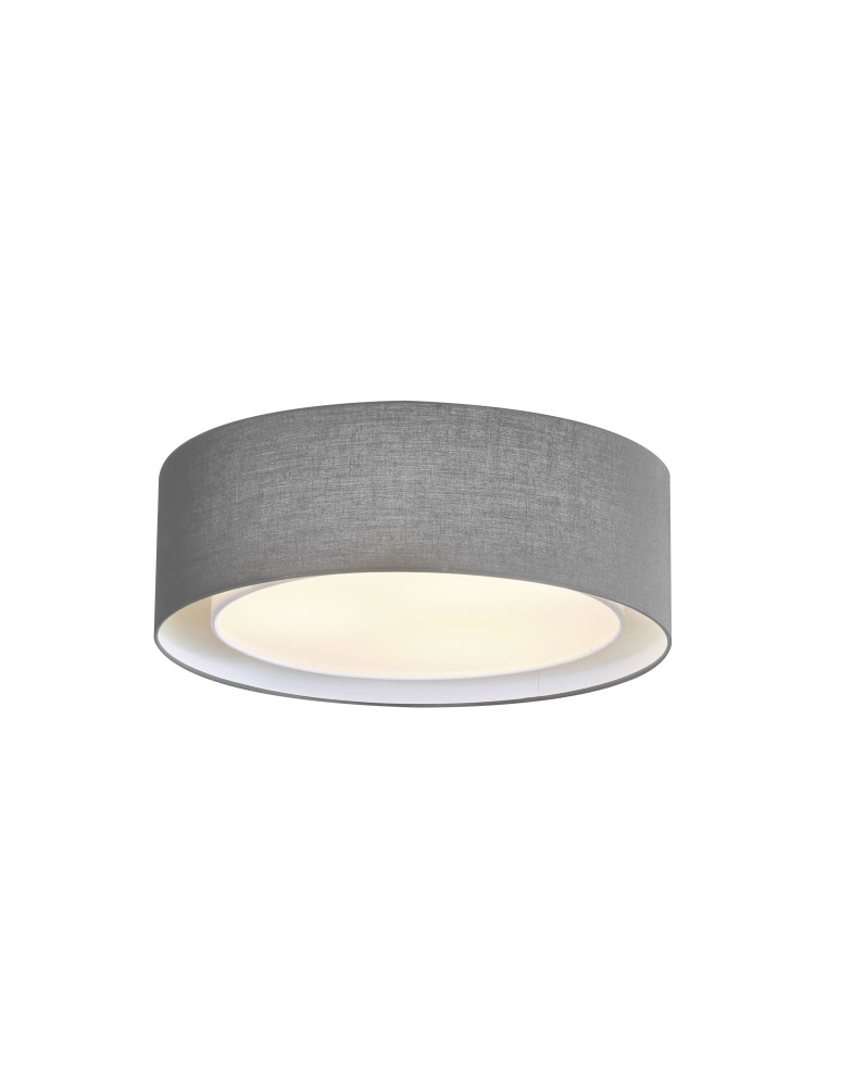 Lampy sufitowe z abażurem - Azzardo MILO GREY 3xE27 Sufitowa Szary AZ2319 - produkt kolory-swiatla.pl 1