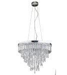 Lampy sufitowe z kryształami - Azzardo KALABRIA PENDANT/TOP 6xG9 2w1 Sufitowa lub Wisząca Przeźroczysty AZ2108 - product 1