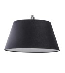 Lampy wiszące z abażurem - Azzardo ALICANTE BLACK 1xE27 Wisząca Czarny AZ2292 - product 2