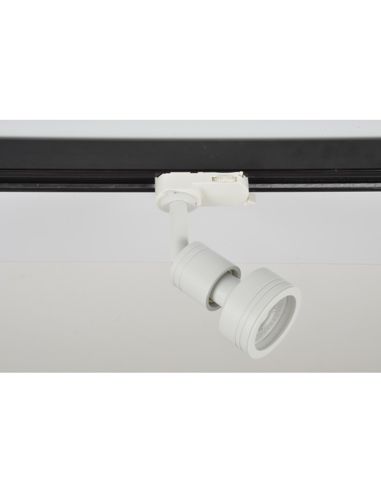 Lampy do szynoprzewodów 3 fazowych - Azzardo JANE TRACK WHITE 1xGU10 Reflektor Do Szynoprzewodu 3F Biały AZ2460 - produkt kolory-swiatla.pl 1