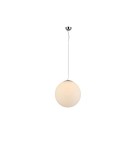 Lampy wiszące - Azzardo WHITE BALL 25 1xE27 Wisząca Biały AZ2515 - product 1