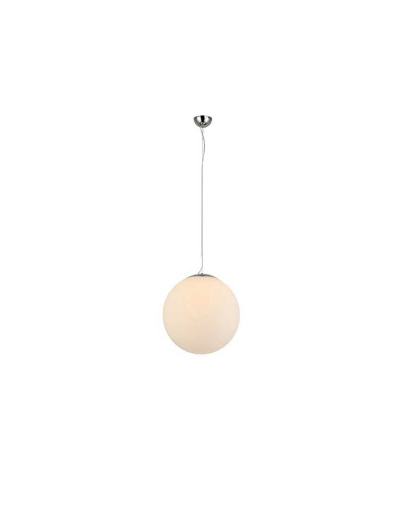 Lampy wiszące - Azzardo WHITE BALL 25 1xE27 Wisząca Biały AZ2515 - produkt kolory-swiatla.pl 1