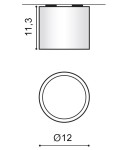 Azzardo ALIX IP65 WH 1xES111 230V Natynkowa Biały Hermetyczna IP65 AZ4055 Azzardo ALIX IP65 WH 1xES111 230V Natynkowa Biały Hermetyczna IP65 AZ4055