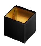 Kinkiety minimalistyczne - Azzardo MARS BLACK/GOLD 1xG9 Ścienna Czarny/Złoty AZ1052 - produkt 1
