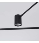 Lampy wiszące nowoczesne - Light Prestige Snow 6 wiszący czarny LP-731/6P BK 6xGU10 - product 9