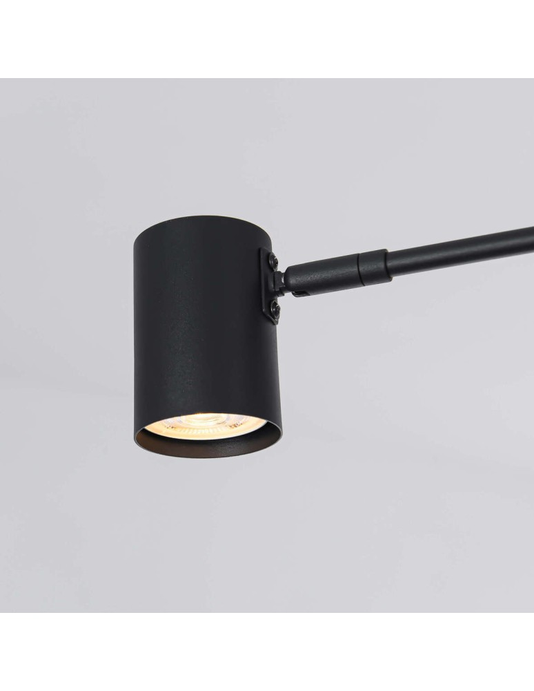 Light Prestige Snow 6 wiszący czarny LP-731/6P BK 6xGU10