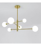 Lampy wiszące kule - Light Prestige Dorado 6 wisząca G9 złoty LP-002/6P - produkt 12