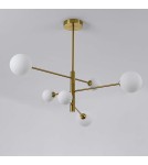 Lampy wiszące kule - Light Prestige Dorado 6 wisząca G9 złoty LP-002/6P - produkt 13