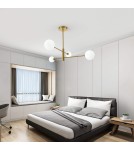 Lampy wiszące kule - Light Prestige Dorado 4 wisząca G9 złoty LP-002/4P - produkt 4