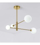 Lampy wiszące kule - Light Prestige Dorado 4 wisząca G9 złoty LP-002/4P - produkt 9