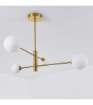 Lampy wiszące kule - Light Prestige Dorado 4 wisząca G9 złoty LP-002/4P - produkt 10