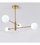 Lampy wiszące kule - Light Prestige Dorado 4 wisząca G9 złoty LP-002/4P - produkt 11
