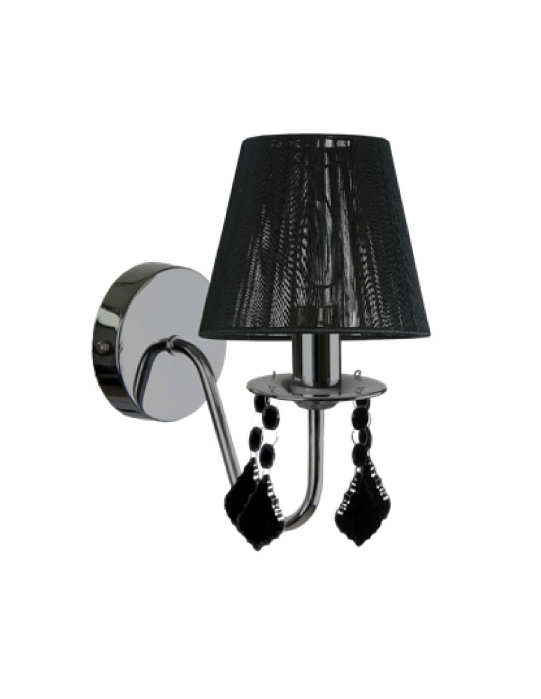 Light Prestige Mona kinkiet czarny 1xE14 czarny LP-5005/1W czarny