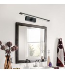 Kinkiety łazienkowe - Light Prestige Isla kinkiet czarny średni z IP44 4000K LED czarny GS-LWB-12W BK - produkt 5