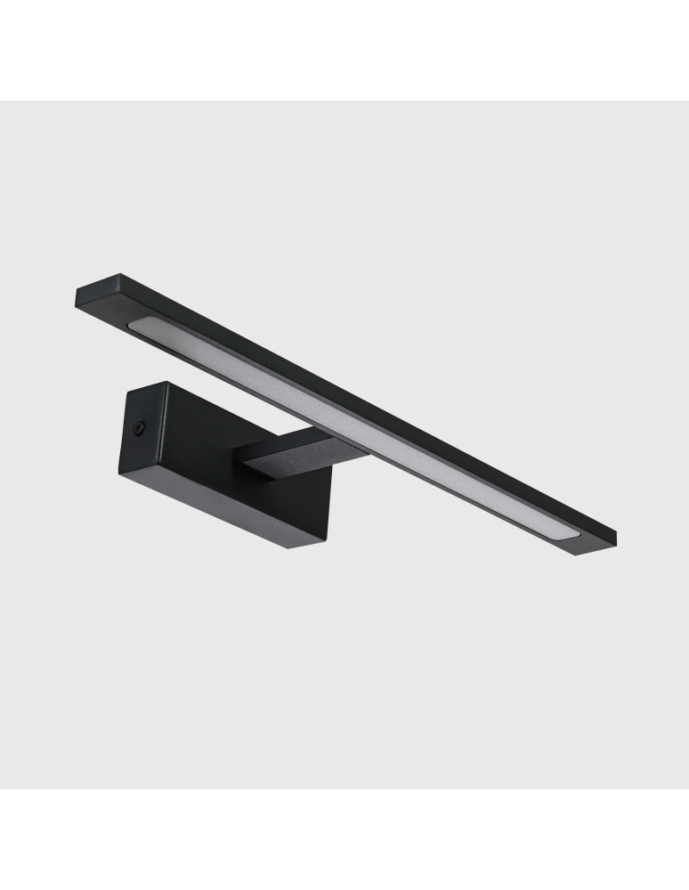 Light Prestige Isla kinkiet czarny średni z IP44 4000K LED czarny GS-LWB-12W BK