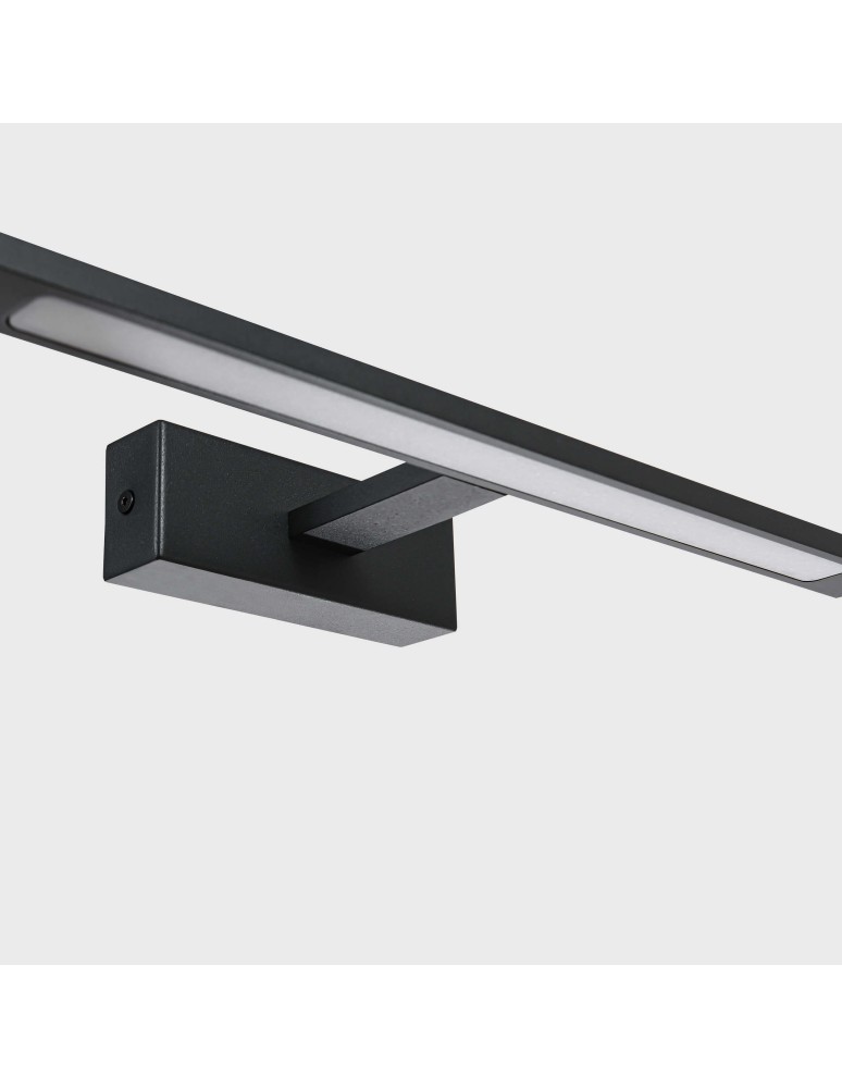 Light Prestige Isla kinkiet czarny średni z IP44 4000K LED czarny GS-LWB-12W BK