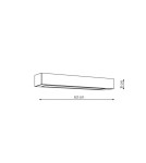 Kinkiety łazienkowe - Light Prestige Ibros kinkiet biały średni 9W 4000K IP44 LED biały GS-LWA-9W WH - produkt 6