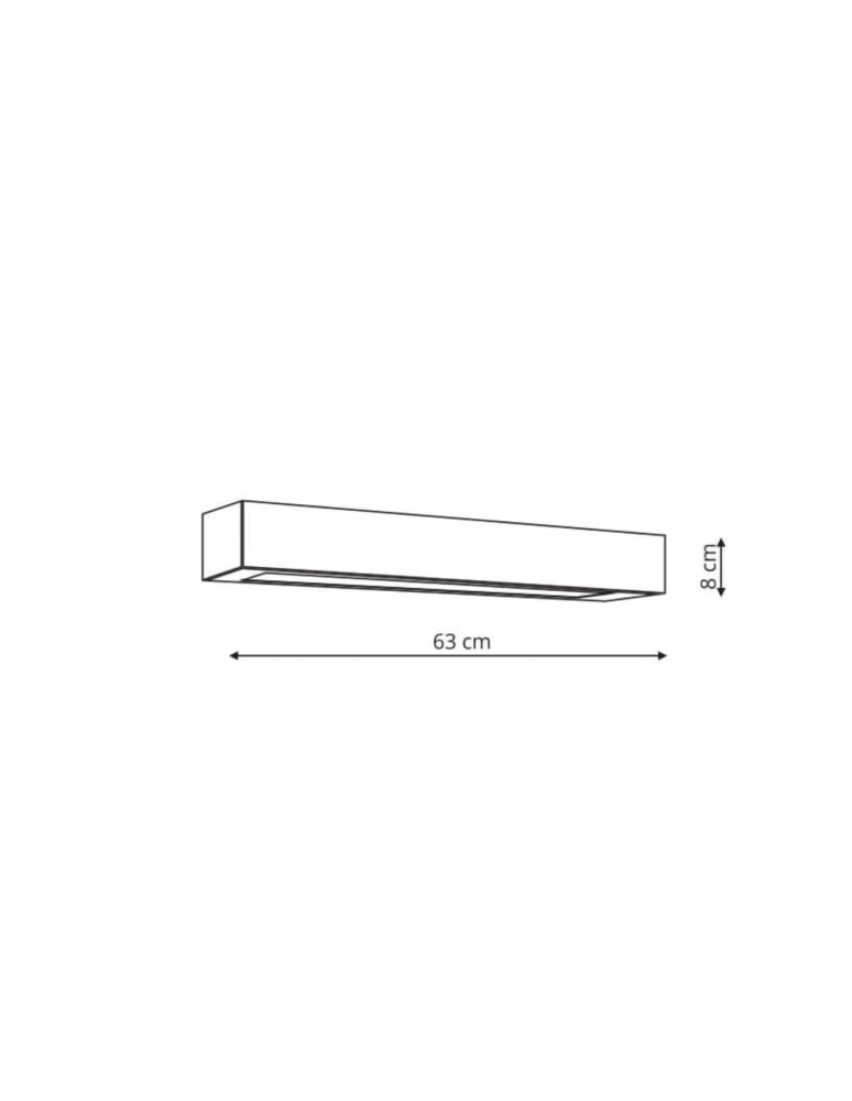 Kinkiety łazienkowe - Light Prestige Ibros kinkiet biały średni 9W 4000K IP44 LED biały GS-LWA-9W WH - produkt kolory-swiatla.pl 6