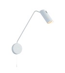 Kinkiety - Light Prestige Futuro 1 kinkiet biały z wysięgnikiem GU10 biały LP-17001/1WL WH - produkt 3
