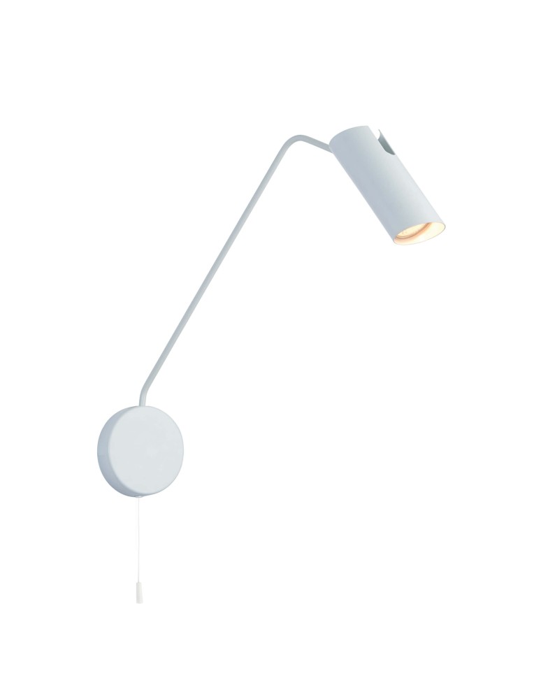 Light Prestige Futuro 1 kinkiet biały z wysięgnikiem GU10 biały LP-17001/1WL WH