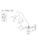 Kinkiety - Light Prestige Futuro 1 kinkiet czarny z wysięgnikiem GU10 czarny LP-17001/1WL BK - product 8