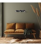 Lampy sufitowe reflektory - Light Prestige Snow 3 spot czarny GU10 czarny LP-731/3W BK - produkt 5
